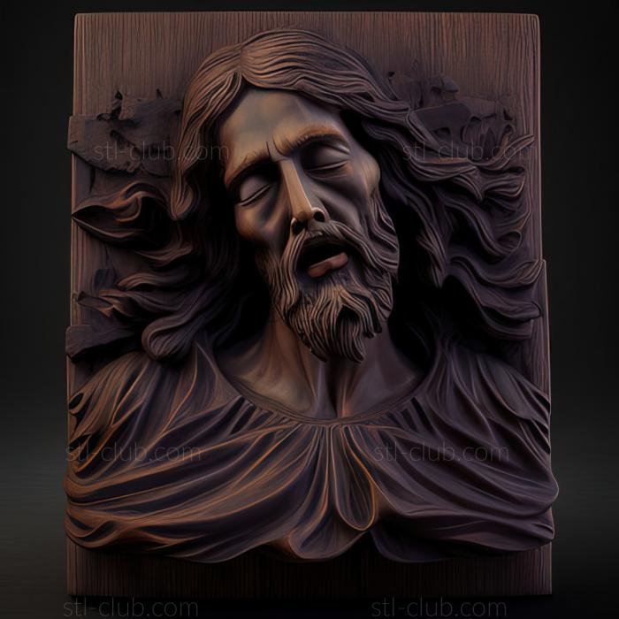 3D model st jesus (STL)